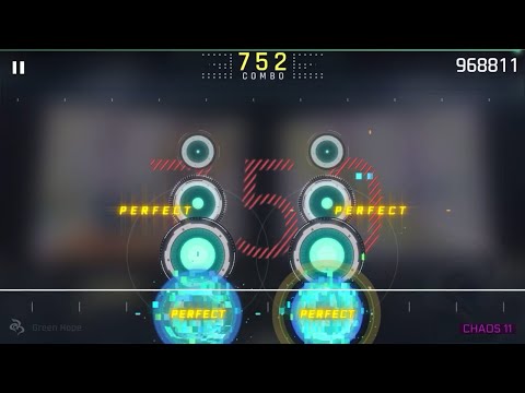 【Cytus II Paff】Green Hope - Re:Brych voc. Sing Sing Rabbit (Chaos Million Master) gameplay