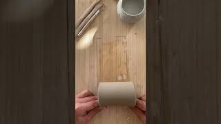 Try Making a Simple Slab Mug with Your Next Crockd Pottery Kit 🙌 Perfect for Firing or Air Drying!