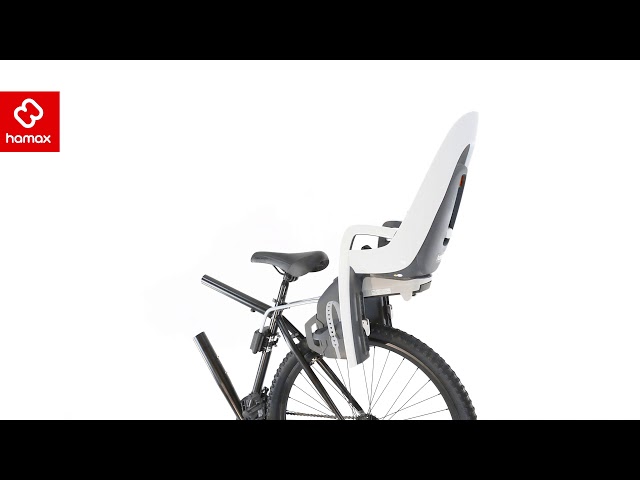 Siège Vélo Enfant Hamax Siesta – Arrière – Gris – Charge Max 22kg – Occasion