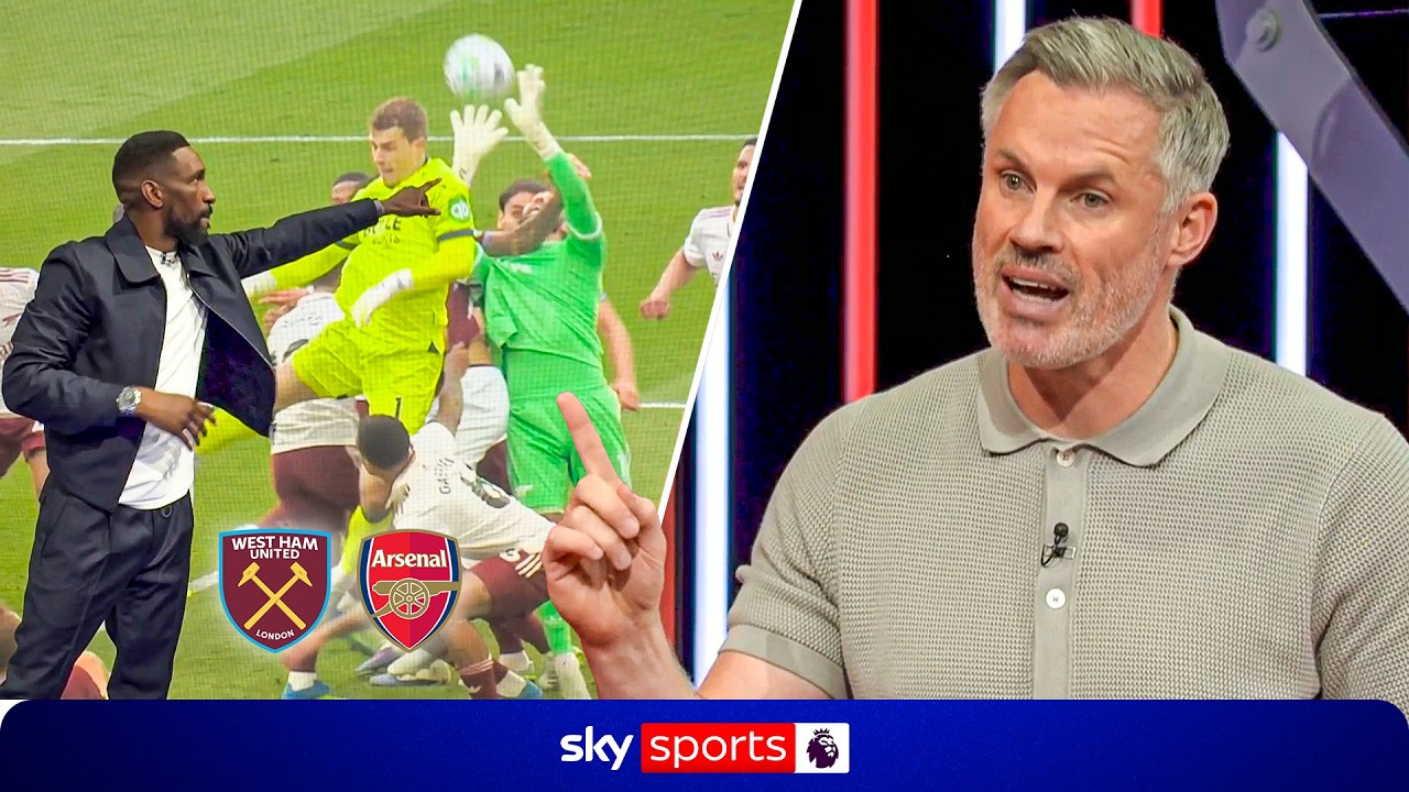Jamie Carragher & Jermain Defoe's FULL West Ham 0-1 Arsenal analysis