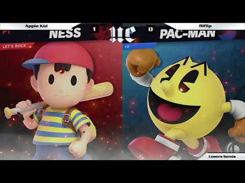 The Problem Set #4 Losers Semis - Apple Kid (Ness) vs Riflip (Yoshi, Pac Man)