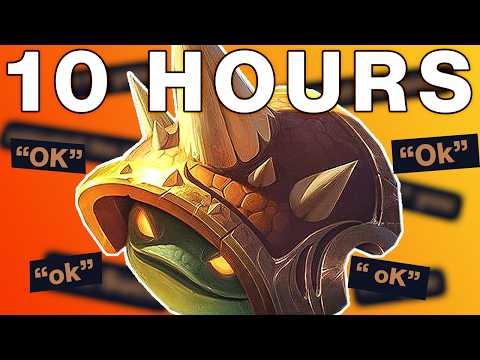 I Spent 10 HOURS Learning Rammus to PROVE He’s OK