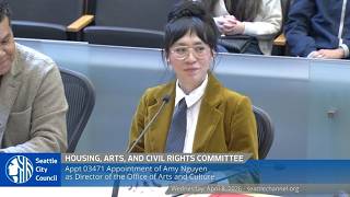 Housing, Arts and Civil Rights Committee 4/8/2026
