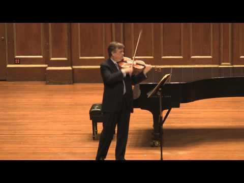 James Buswell plays Bach's Cello Suite No. 5 in C Minor for viola