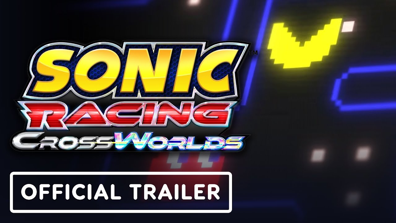 Sonic Racing: CrossWorlds - Official Pac-Man Pack Teaser Trailer