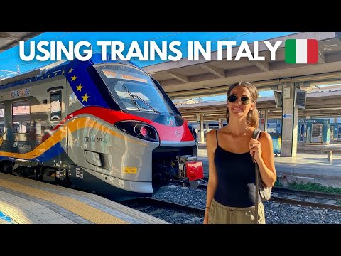 How to use the Train in Italy - Trenitalia App and Physical Ticket