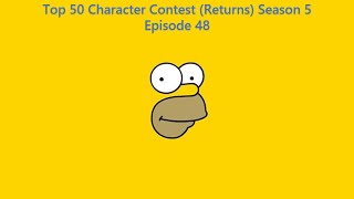 Top 50 Character Contest (Returns) Season 5 #48 (Closed)