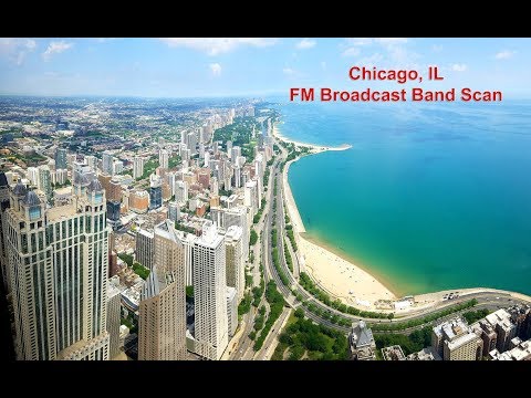 Chicago FM Radio Broadcast Band Scan