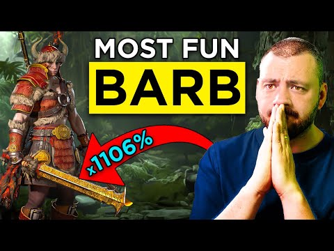 Barbarian Power Curve Is Actually Insane Now! - Season 9 Lunging Strike Barbarian Build