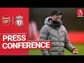 Jürgen Klopp's pre-match press conference | Arsenal