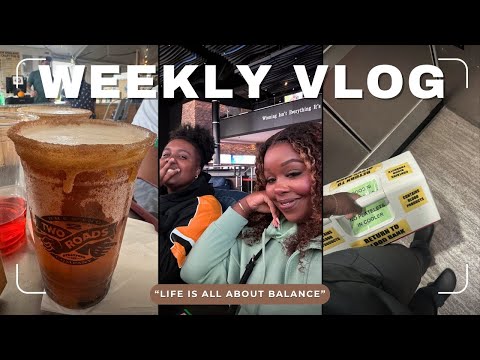 WEEKLY VLOG| FALL FESTIVITIES BEGIN! DOING THE BEST I CAN! THINGS THAT MATTER🥂