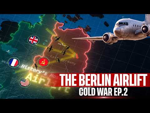 Berlin 1948: The Airlift That Defied Stalin | One Plane Landed Every 90 Seconds | Cold War Ep. 2