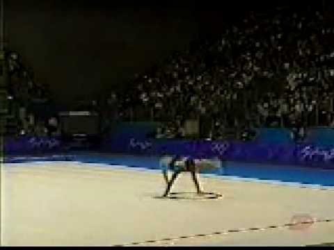 Alina Kabaeva hoop 2000
