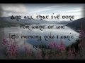 Sinéad O'Connor- 'The parting glass' with lyrics ...