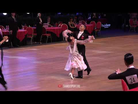 Qiu Yuming - Wei Liying CHN | Slow Foxtrot | WDSF GrandSlam Standard - Rimini 2019