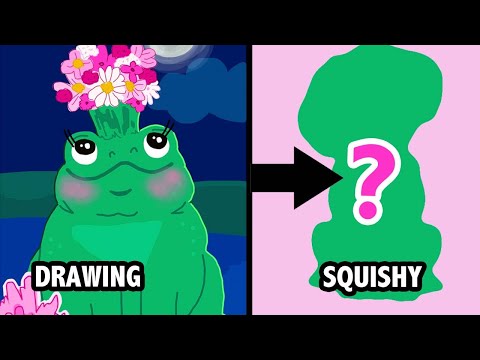 Turning My Drawings Into SQUISHIES #2