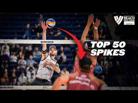 Men's most UNBELIEVABLE Attacks of the 2025 season! | Beach (Volleyball) Pro Tour