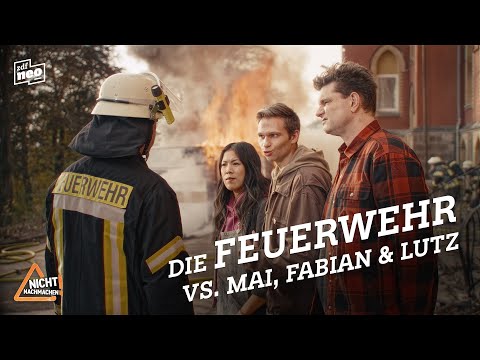 Wohnwagen in Flammen: Mai Thi, Lutz & Fabian Köster vs. Die Feuerwehr | Nicht nachmachen!
