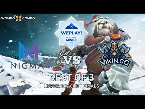 Nigma vs Vikin.gg Game 3 | WePlay! Bukovel Minor 2020 EU Qualifiers Upper Bracket Finals