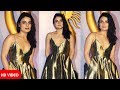 IIFA Awards 2019 Radhika Madan Looks Gorgeous In Golden Dress At Green Carpet
