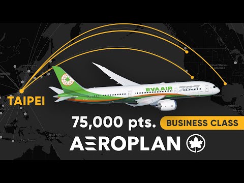 Maximize Air Canada Aeroplan for EVA Air Flights to Asia