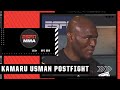 Kamaru Usman discusses win over Colby Covington at #UFC268 | ESPN MMA