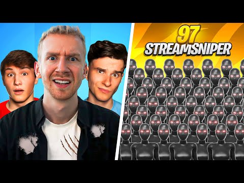 3 CREATOR vs. 97 STREAMSNIPER! 🏆