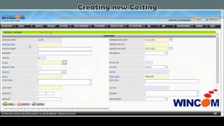 Costing Entry