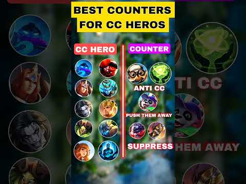 Best Counter Picks for Every CC Hero in MLBB | Stop Tigreal, Atlas, Khufra & More!