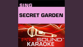 Wick (Karaoke Instrumental Track) (In the Style of Secret Garden)