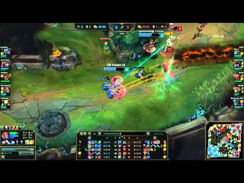 LoL: Freeze Lucian vs Caitlyn ADC SEASON2016 Apr 2016