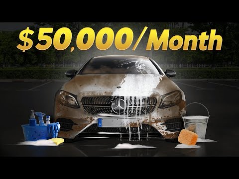 This guy makes $50k/month detailing cars (copy him with only $140)