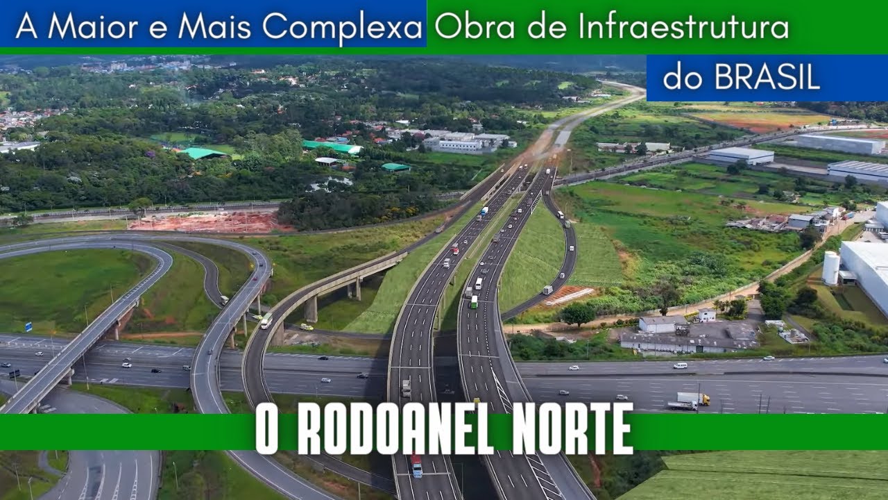 RODOANEL NORTE | Conheça todos os detalhes da construção desta MEGA OBRA Viária de 44Km