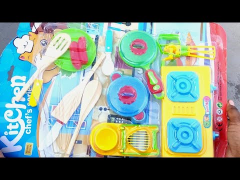 Unboxing Mini plastic kitchen utensils @shibbuworkshop4946 @MiniKitchen