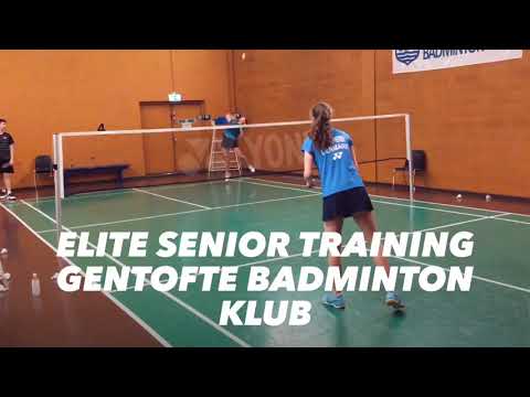Badminton training for pros and amateurs at Gentofte Badminton Klub