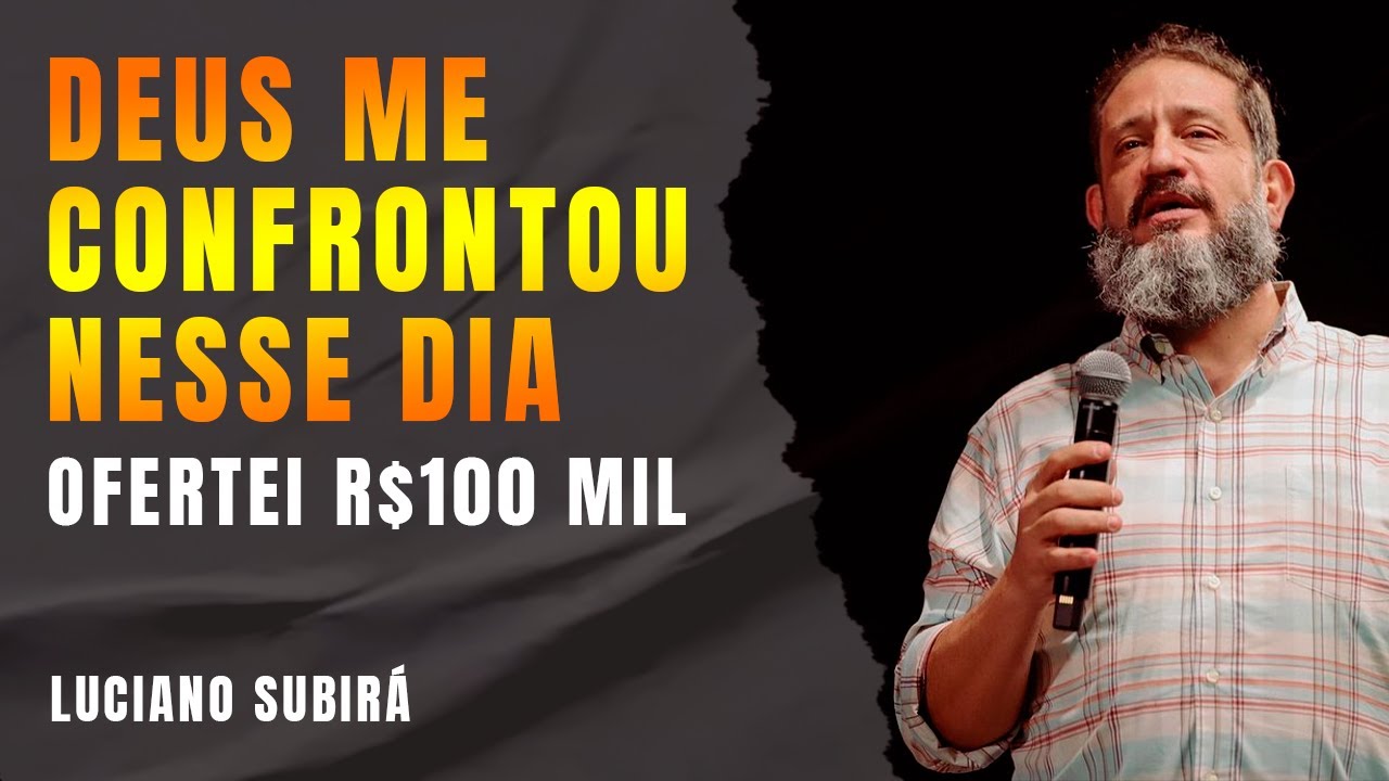 ESSE FOI O ANO DE MAIOR PROVISÃO FINANCEIRA QUE EU EXPERIMENTEI - LUCIANO SUBIRÁ