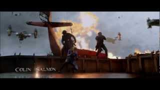 Resident Evil 5: Retribution. Intro. Flying Through The Air Soundtrack. HD 1080p.