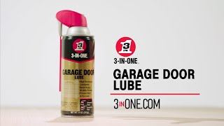 Video thumbnail for 3-IN-ONE Garage Door Lube Stops Squeaks by Original3inone