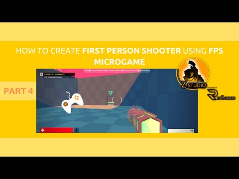 Making First Person Shooter FPS Game using FPS Microgame in Unity 3d | Hindi/Urdu | Part 4