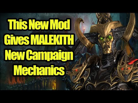 This New Mod Gives Malekith A UNIQUE Campaign - Immortal Empires - Total War Warhammer 3 Mod Review