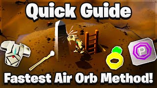 *NEW* Fastest Air Orb Charging Guide in OSRS!