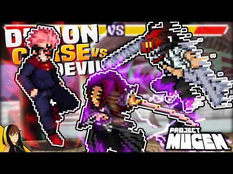 DEMON vs CURSE vs DEVIL?! | Jump Force Mugen v13