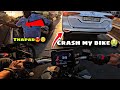 Live Crash My Bike Ktm Duke Fortuner Wale Sa Hue Ladai Accidents Ktm