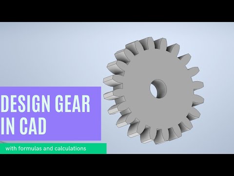 uendelig Akkumulering Udholde Designing Gears for 3D Printing : 3 Steps - Instructables