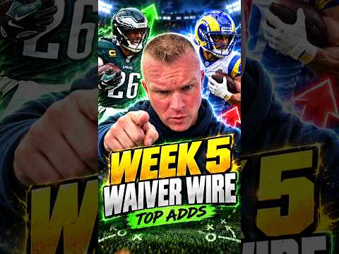 Thumbnail for 3 players you must add before Week 5 fantasy football