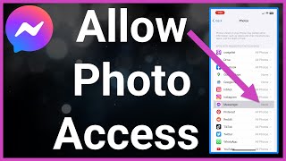 How To Allow Messenger Access To Photos