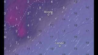 Weather report (Boone, NC) (1/17-1/20)