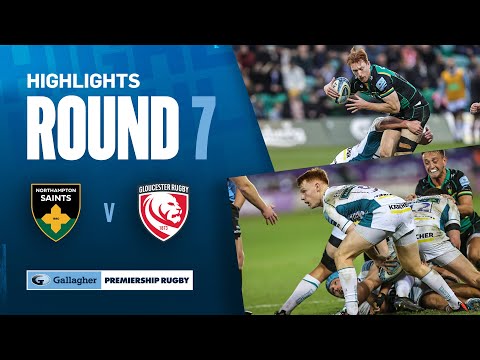 Northampton v Gloucester - HIGHLIGHTS | Santi Carreras Shines! | Gallagher Premiership 2024/25