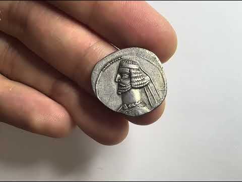 Parthian Empire. Mithradates IV (58/7-55 BC). AR Drachm. Mithradatkart