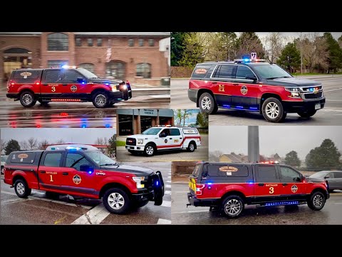 SMFR Chief & Command Car Response Compilation